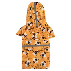 狗狗寵物可愛角色防水雨衣, 1個, 02 蜜蜂