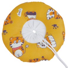 Green Hug 寵物可愛頸圈, 1個, 01 黃色老虎