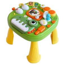 阿貝伊恩 Runcraft 恐龍學習桌 教育桌 英文童話童謠播放, 1個, 混合顏色