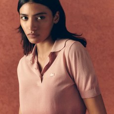 라코스테 여성용 그라데이션 폴로 스웨터 AF9279-55G