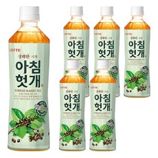 LOTTE 樂天 CHILSUNG BEVERAGE 樂天今日的茶 晨間山茱萸, 500ml, 6個