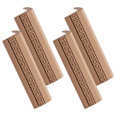 ING市集 四季桌用防撞條 20, 棕色, 4個