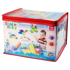 EVA軟式建築磚塊積木 134p, 1個, 混合顏色