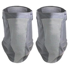 SNBRO 麻花色網眼涼感多功能圍脖口罩, 灰色, 2個