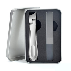 蕉蕉購物 德國工藝不鏽鋼斜口指甲剪套組, 1組, 銀色