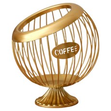 J.QUEEN'S 膠囊收納盒 球形託盤, 金色