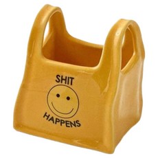 MashaTwo 文具化妝品收納 陶瓷室內裝飾品, 黃色