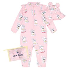 女童款Baby Bunny泳衣+遮陽帽組