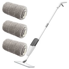 Pocket Master 噴霧拖把 + 超細纖維拖布 3件組, 1套