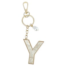 ING Market ing 奢華高級字母商品鑰匙圈 Y, 1個, 混合色