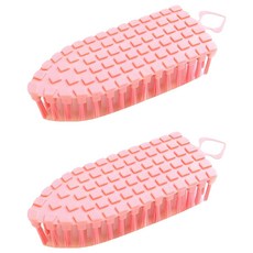 凱西里奇 簡約縫隙清潔刷 5.5 x 15.5 cm, 粉紅色, 2個