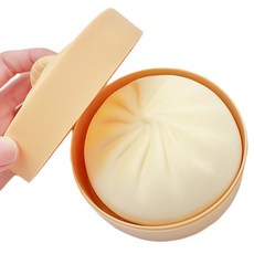 Tove Line 餃子麵包麻糬軟軟捏捏樂玩具, 1個, 包子