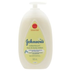 존슨즈베이비 코튼터치 페이스 앤 바디 로션, 1개, 500ml 1개, 500ml