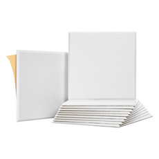 Nalli Sisters 自黏式牆壁天花板玄關門隔音吸音板 30cm x 30cm x 9mm, 白色, 12個