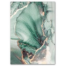 Paradaiso PDS家居裝飾 嫩綠中的迴響 室內帆布海報 H