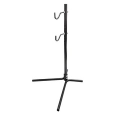 DIBOTE 迪伯特 直立可調式V型掛勾立車展示架 黑色 適用多種尺寸自行車 穩固安全, 1個