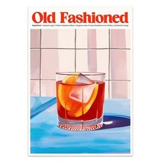 파라다이소 PDS홈데코 빈티지 테이블 감성 컬렉션 인테리어 캔버스 포스터 A형