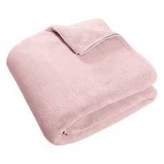 MORINO 摩力諾 超吸水舒柔蓬鬆加長浴巾 MO883, 櫻花粉, 1條