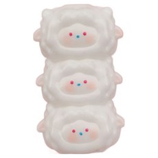 Tobline 提升專注力 Q彈麵包麻糬捏捏樂 Q彈三隻小羊, 1個, 混合色