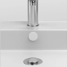 편리홈 악취방지 오버플로우캡 세면대 원형 해충마개, 2개, 화이트