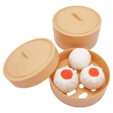 토브라인 만두 빵떡말랑이 스퀴시 장난감, 소룡포, 1개