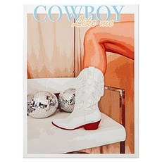 파라다이소 PDS홈데코 레트로 테일러팝 무드 아트 인테리어 캔버스 포스터 I