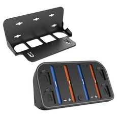 HOHOO 任天堂 Switch 2 Joy-Con 壁掛式 6P 充電座, 黑色, 1個, 單一商品