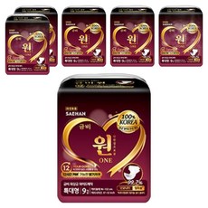 Geumbi 男女通用 One Wide Magic 襯墊型成人紙尿褲 特大尺寸 GSH428, 6包, 9片