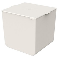 GGUMBI 大容量玩具UV-C殺菌收納箱 60L, 潔淨米色, 1個