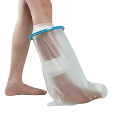 플렉스라인 성인용 깁스 방수커버 발목, 블루, 1개