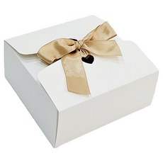 新日家庭烘焙超市 愛心點綴緞帶回禮盒, 混色, 50個