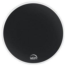 EVANS 691651 Uno 貝斯底部 EQ 鼓皮 585 x 585 x 26 mm UBD22RB, 黑色, 1個
