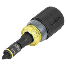 KLEIN TOOLS 7合1棘輪衝擊短柄螺帽起子組 32561HDRT, 1套