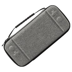 LuckyFox 任天堂 Switch 2 布質收納包 保護殼 便攜包 SP套組, 1套, 單一商品, 灰色