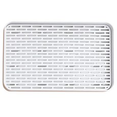 蕉蕉購物 日式雙層多用途瀝水托盤, 1個, 白色