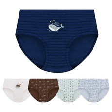 엠알키즈 남아용 면 스위트드림 삼각팬티 5종 세트