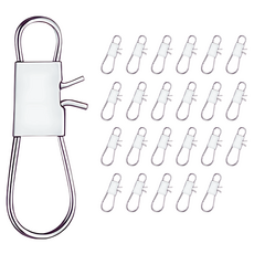 어복 스텐304 대용랑 인터락스냅, 24개, 1개입