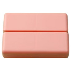 Rich Ssalbong 便利星期藥盒 保護殼 7格 粉紅色 10 x 7 x 2.5 cm, 1個