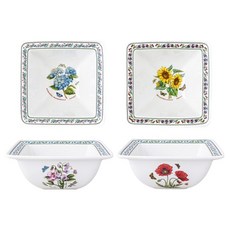 PORTmeIRION 波特玫琳恩 New Variation方形碗 HM 16cm 4件組, 1套, A