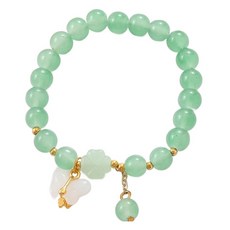 Homcell 祈求好運手鍊 K3631 玉蝴蝶 18cm, 1個