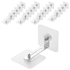 防倒貼 大號 銀色 家具防倒固定神器 櫥櫃防傾倒貼片, 20個