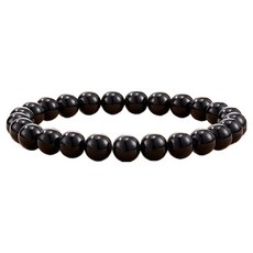 Homesell 紫水晶玉石手鍊 黑光 18cm, 1個