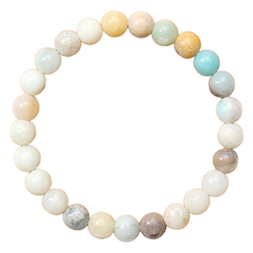 Homecell 粉彩紫水晶玉石手鍊 18cm, 1個