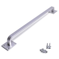 Sonjabisesang 短版方形 2片式 板式把手 P480, 銀色, 1個