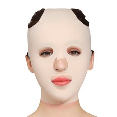 蕉蕉購物 小v臉塑形美顏3D面罩, 1個, 膚色