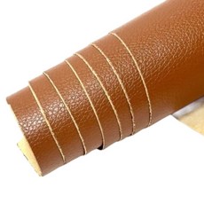 克布蘭斯 自黏式沙發椅子皮革修補貼紙, 麻花棕色