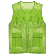 여신 남녀공용 다용도 메쉬 낚시 축구 야외활동 조끼