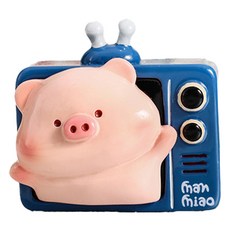 PDS家居裝飾 電視裡的小可愛磁鐵, 豬