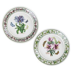 PORTmeIRION 波特玫琳恩 New Variation 中盤 D型 21cm C套組, 2個, 隨機出貨, 盤子 2入