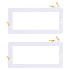 Allode 夢幻莊園開關貼紙 2入, NO.05 白色鵝 大款